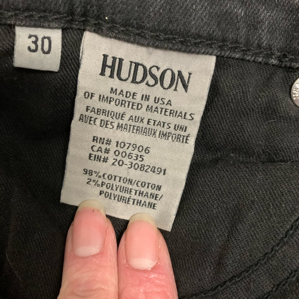 ❤️Hudson skinny nico jeans 30 distressed high rise - Picture 8 of 8